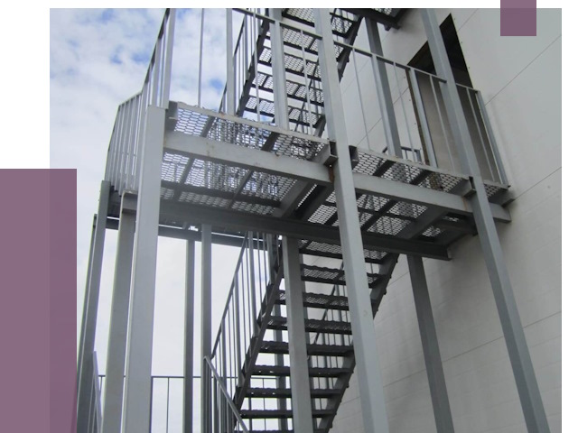 Монтаж пожарных лестниц в Старом Осколе от 7689 руб.