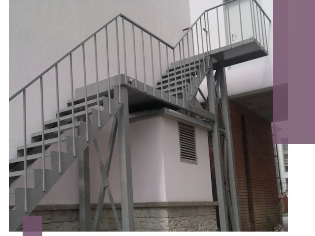 Монтаж пожарных лестниц под ключ в Старом Осколе с гарантией качества