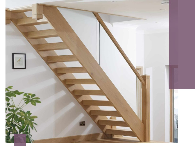 Изготовление деревянных лестниц под ключ в Старом Осколе для дома