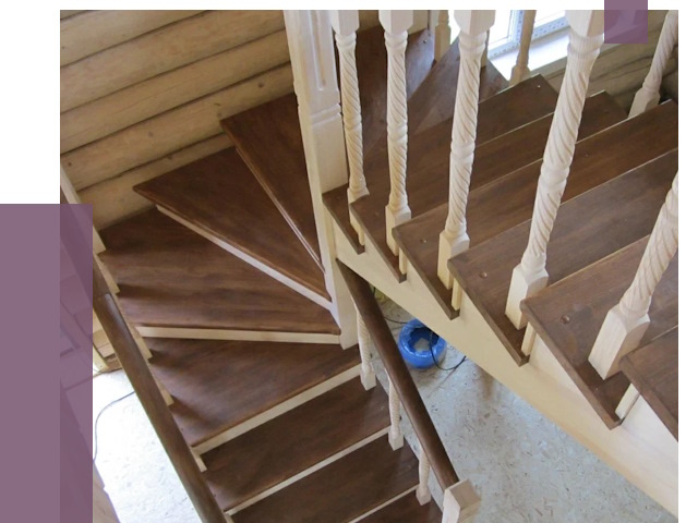 Реставрация деревянных лестниц в Старом Осколе от 4249 руб.