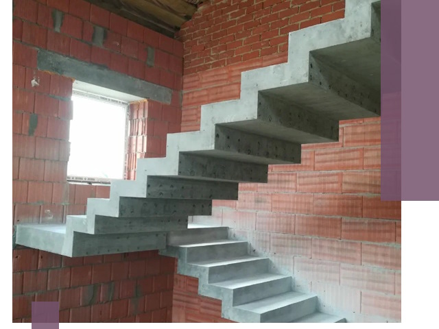 Бетонные лестницы под ключ в Старом Осколе: монтаж, демонтаж, ремонт