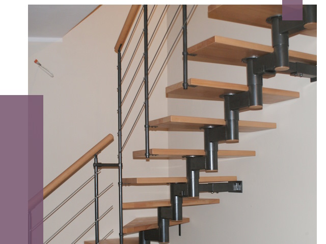 Изготовление модульных лестниц в Старом Осколе от 11382 руб. 