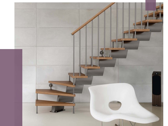 Монтаж модульных лестниц в Старом Осколе от 6273 руб. 