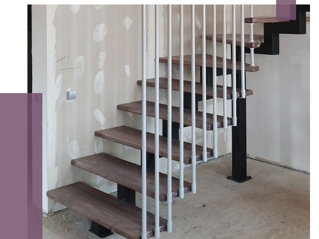 Монтаж лестниц на больцах в Старом Осколе от 8296 руб. — надежно| ПРОЛЁТ-Срк