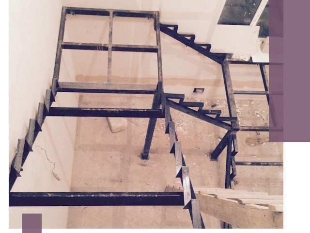 Монтаж лестниц на металлокаркасе в Старом Осколе быстро и качественно