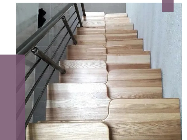 Лестницы гусиный шаг в Старом Осколе от 12899 руб. под ключ | ПРОЛЁТ-Срк