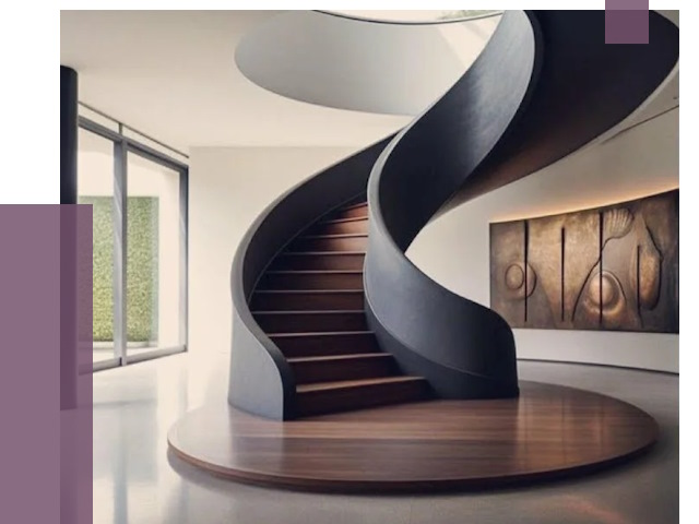 Элитные лестницы под заказ в Старом Осколе от 187165 руб. — ПРОЛЁТ-Срк