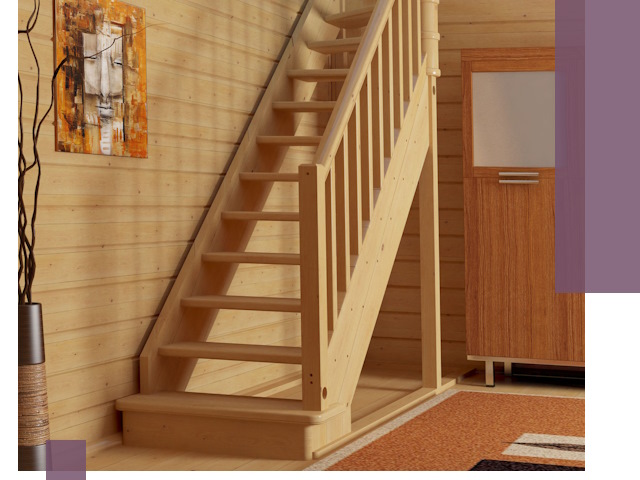 Лестницы эконом класса под ключ в Старом Осколе — недорого и быстро