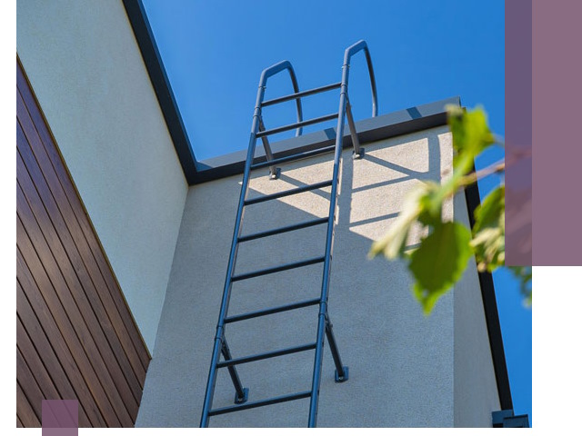 Лестницы на крышу в Старом Осколе — изготовление, монтаж, демонтаж