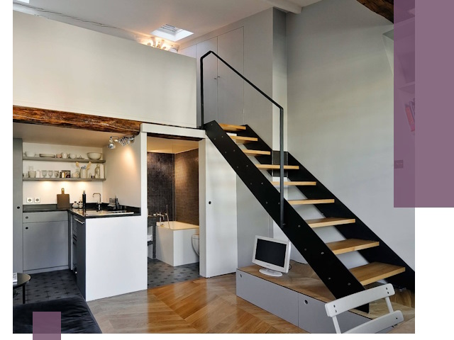 Лестницы на антресоль под ключ в Старом Осколе — изготовление и монтаж