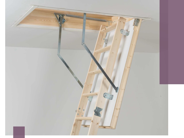 Установка чердачной лестницы под ключ в Старом Осколе