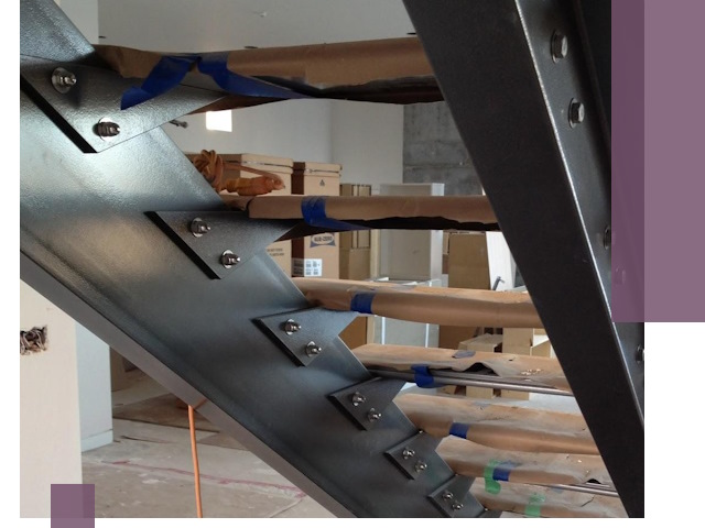 Усиление лестничных конструкций и усиление опор в Старом Осколе