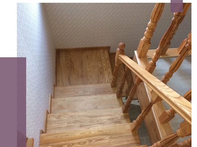 Сосновые лестницы в Старом Осколе под ключ от 7992 руб.  | ПРОЛЁТ-Срк