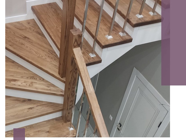 Обшивка металлических лестниц под ключ в Старом Осколе