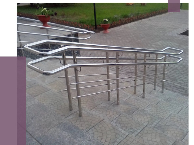 Перила для инвалидов в Старом Осколе от 7507 руб. под ключ | ПРОЛЁТ-Срк