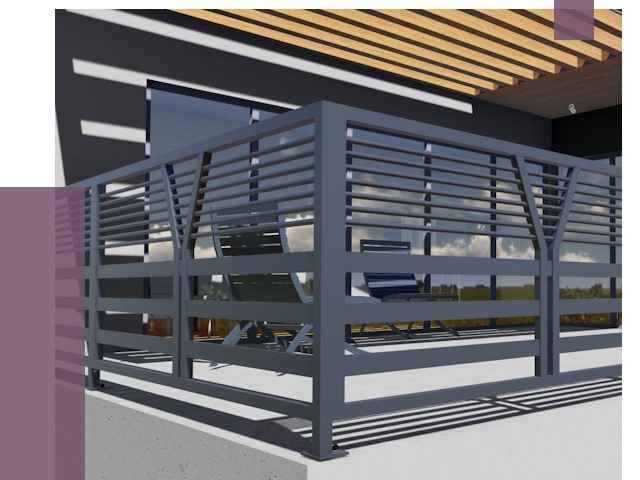 Изготовление балконных ограждений в Старом Осколе от 10623 руб. | ПРОЛЁТ-Срк