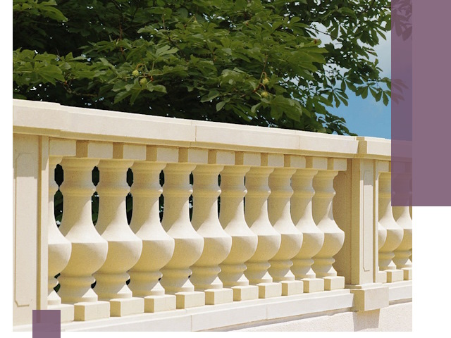 Установка балюстрады в Старом Осколе: изготовление и монтаж под ключ