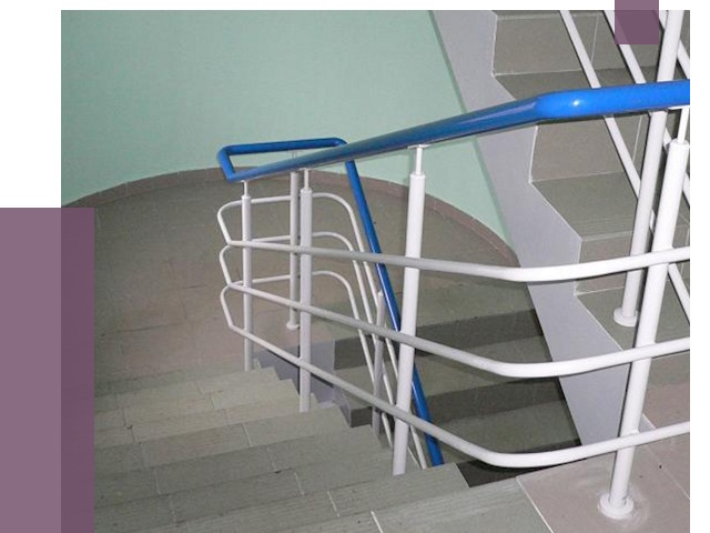 Перила в подъезде в Старом Осколе — установка и замена от 7335 руб. | ПРОЛЁТ-Срк