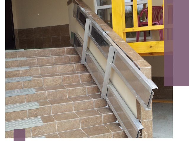 Откидные пандусы под ключ в Старом Осколе — монтаж и демонтаж