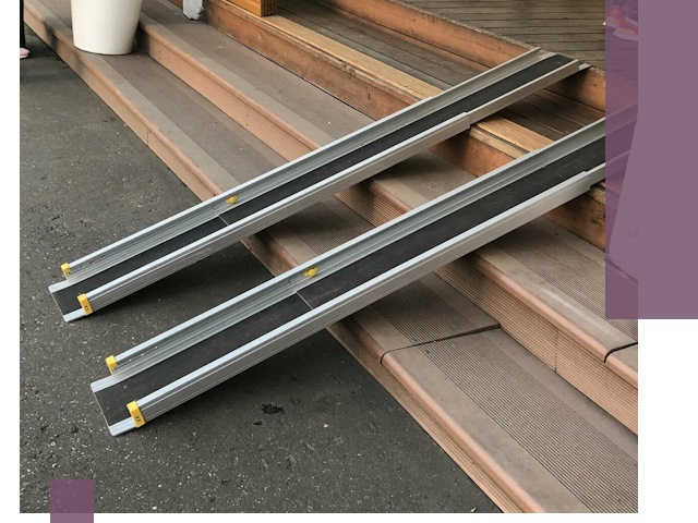 Телескопические пандусы под ключ в Старом Осколе — изготовление и монтаж