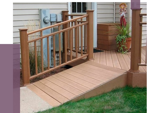 Пандус на крыльцо в Старом Осколе под ключ от 7689 руб.