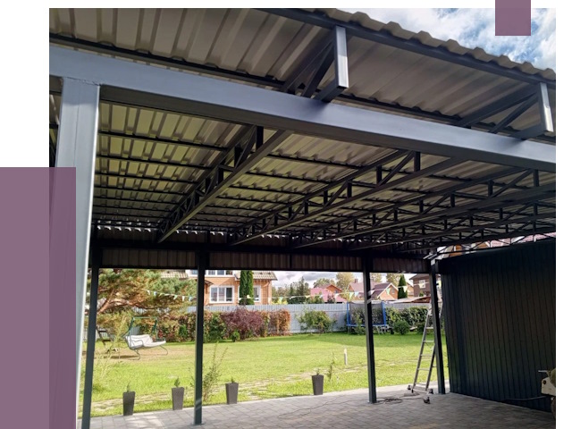 Монтаж навесов в Старом Осколе от 7284 руб. — установка навеса | ПРОЛЁТ-Срк