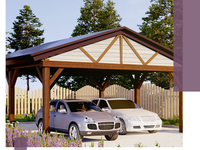 Навесы для автомобиля в Старом Осколе — изготовление и монтаж