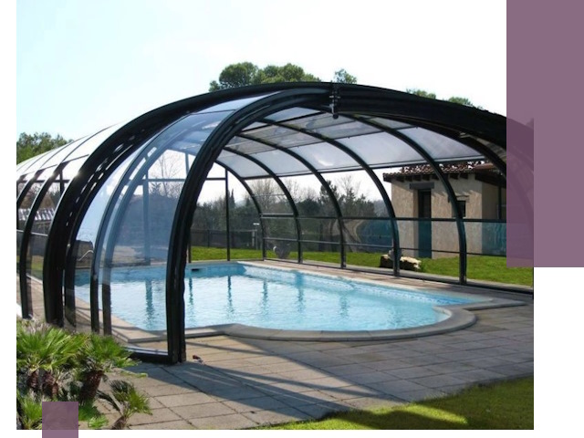 Навесы для бассейна в Старом Осколе: изготовление и монтаж под ключ