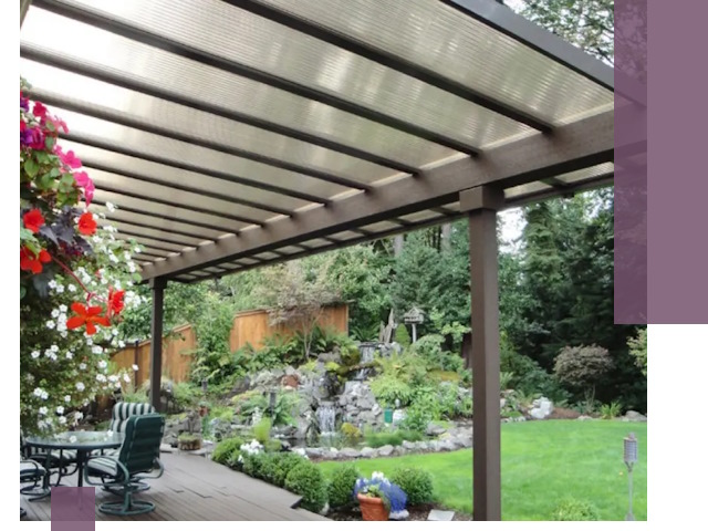 Навесы из поликарбоната под ключ в Старом Осколе быстро и надёжно