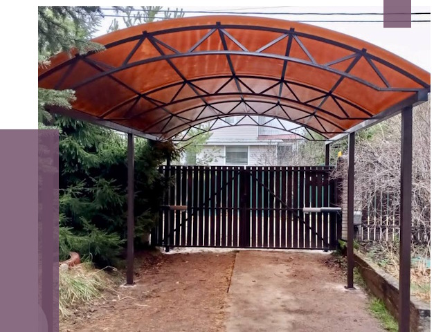 Арочные навесы в Старом Осколе от 12596 руб. — изготовление и монтаж | ПРОЛЁТ-Срк