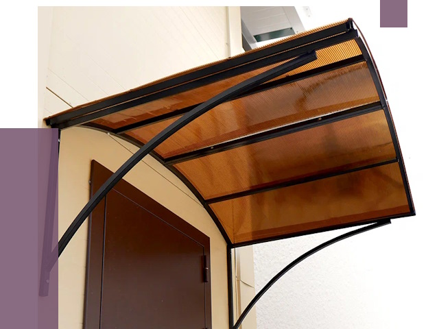 Недорогие козырьки в Старом Осколе от 7507 руб.  | ПРОЛЁТ-Срк