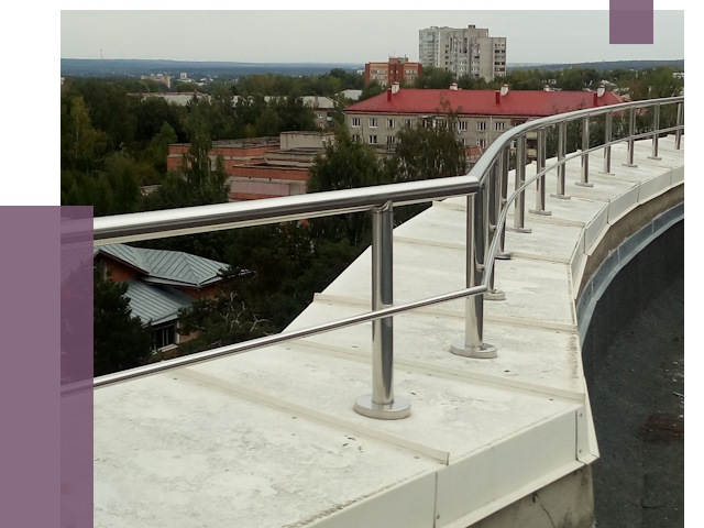 Парапеты и ограждения кровли в Старом Осколе от 4907 руб.