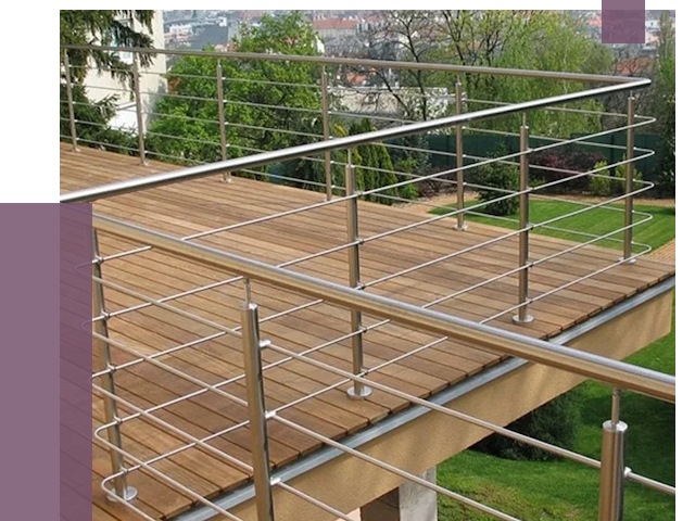 Алюминиевые парапеты в Старом Осколе под ключ от 7689 руб. 