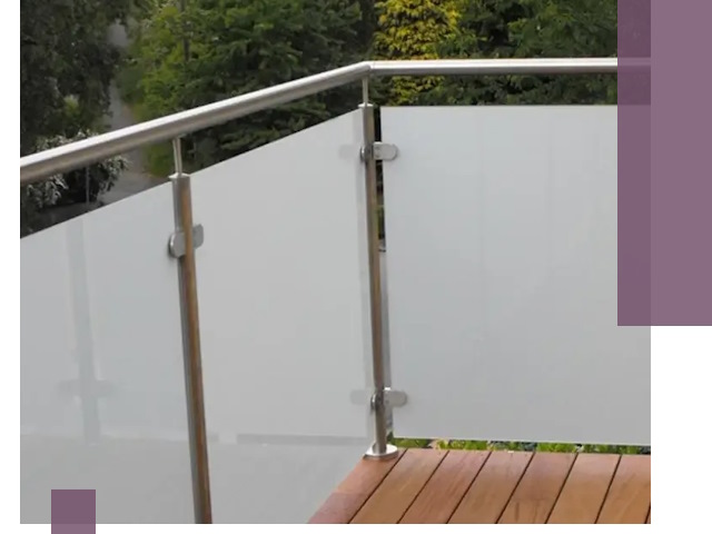 Алюминиевые парапеты для балконов и террас в Старом Осколе