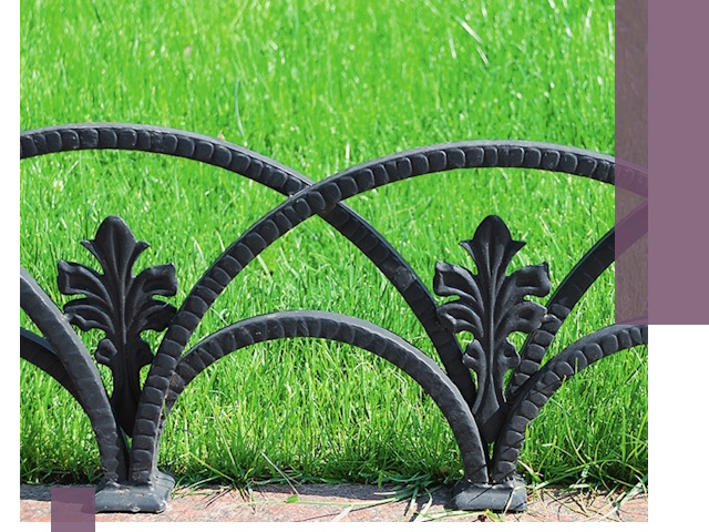 Декоративные металлические бордюры под ключ в Старом Осколе