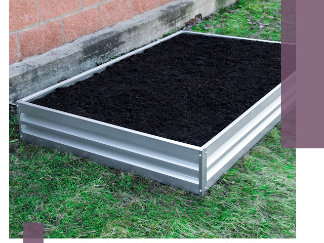 Металлические бордюры для грядок в Старом Осколе: прочность и аккуратность