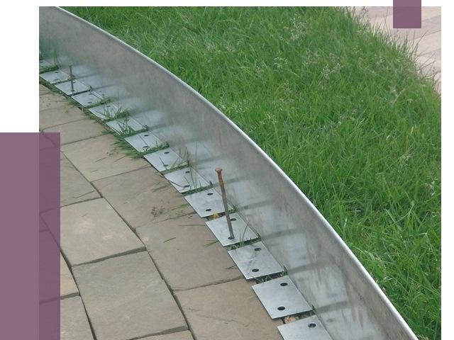 Металлические бордюры для тротуаров в Старом Осколе от 8599 руб.