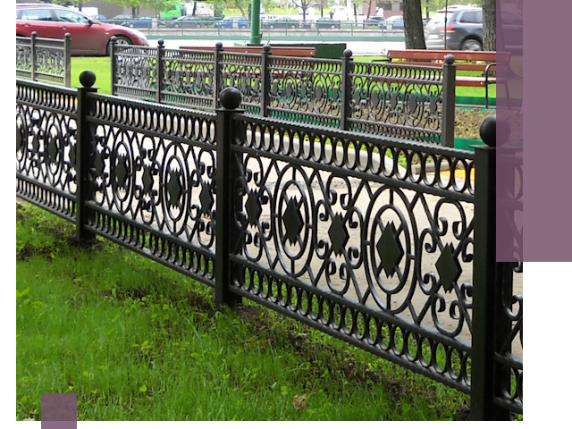 Секционные газонные ограждения под ключ в Старом Осколе