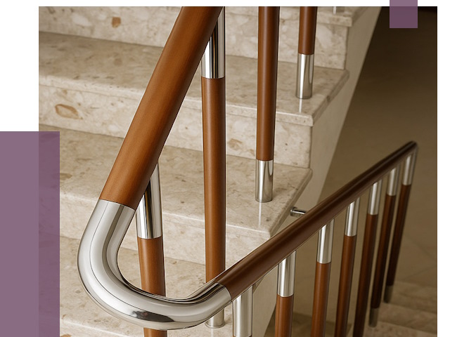 Монтаж поручней в Старом Осколе от 9611 руб. монтаж под ключ | ПРОЛЁТ-Срк