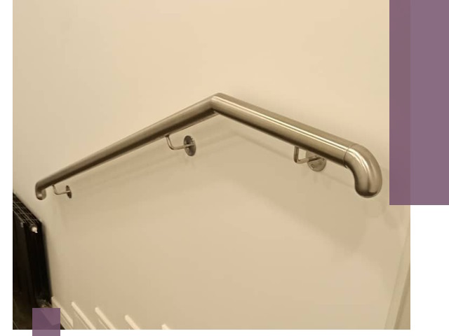 Изготовление пристенных поручней в Старом Осколе под ключ за сроки