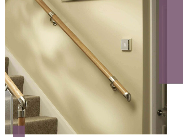 Монтаж пристенных поручней профессионально в Старом Осколе