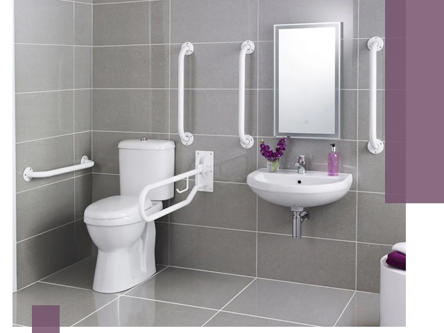 Поручни для санузлов в Старом Осколе: установка, ремонт и монтаж