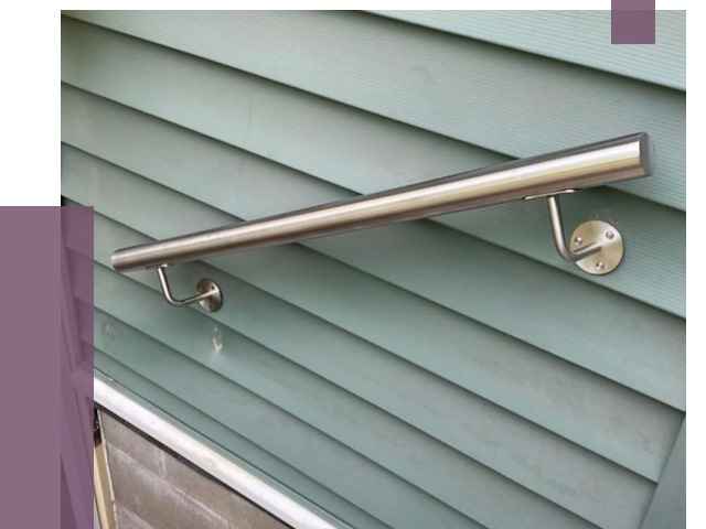 Поручни из нержавеющей стали в Старом Осколе от 7588 руб.  | ПРОЛЁТ-Срк