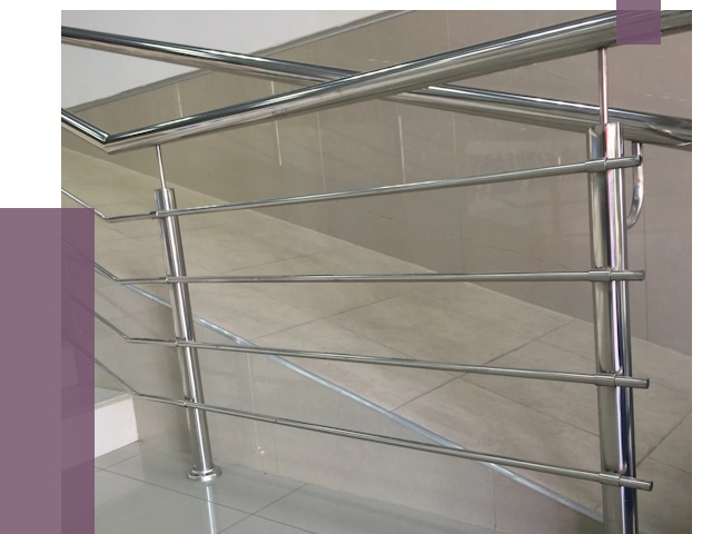 Изготовление поручней из нержавеющей стали в Старом Осколе